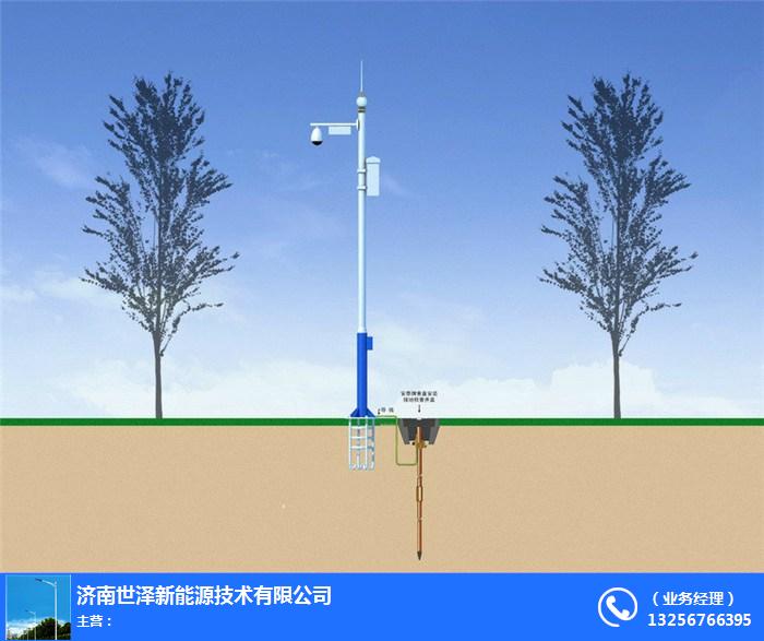 山东监控杆 世泽球机监控杆与安防配件的精湛之道